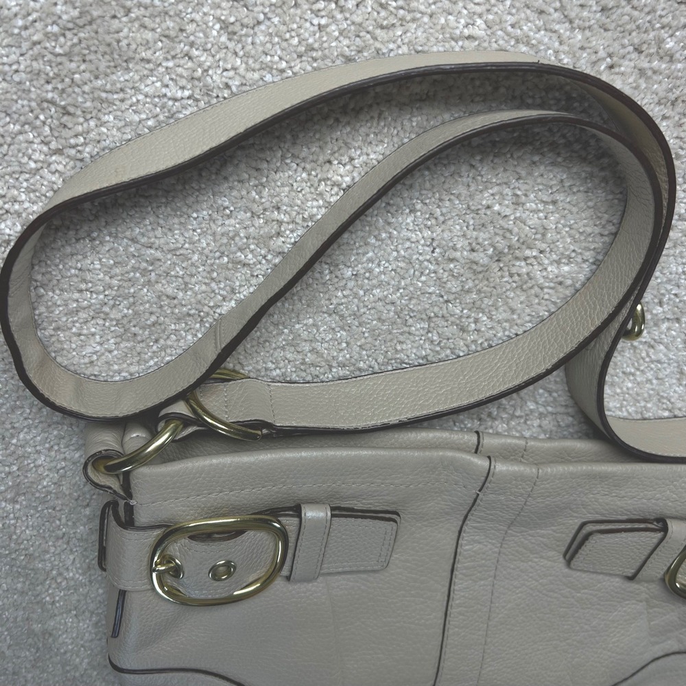 Vintage Coach‎ Leather Soho East West Legacy Y2K beige Buckle Crossbody F17125 - Picture 15 of 15